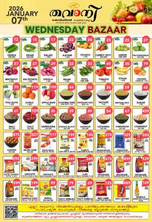 Wednesday Bazar In Thawany Shopping Mall Trivandrum