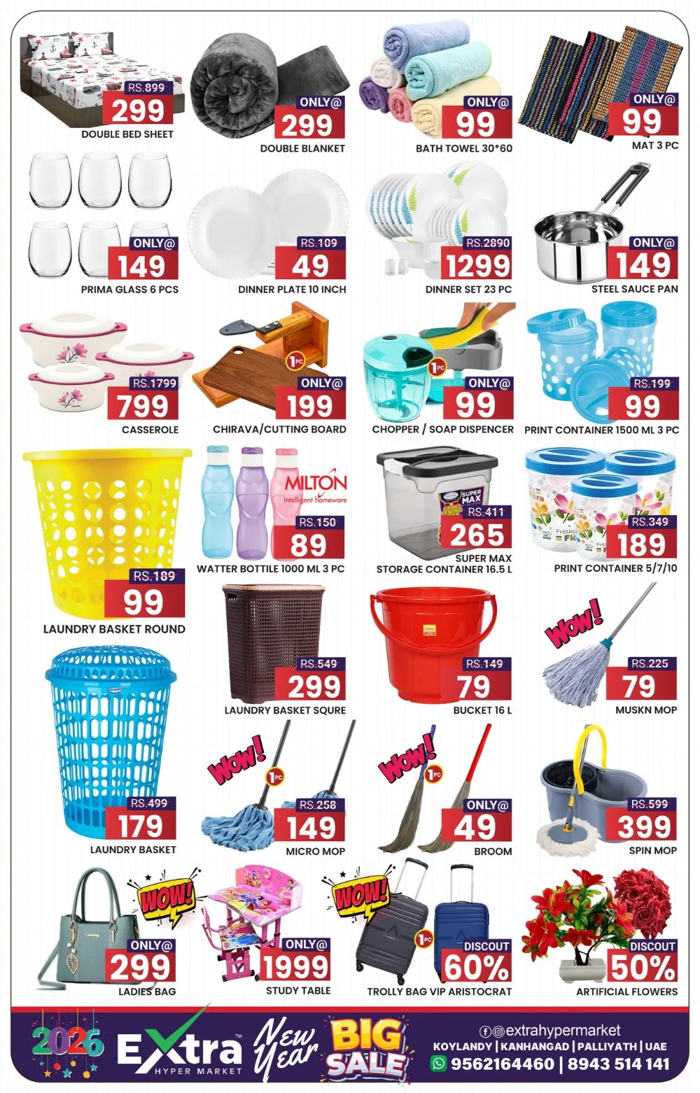 New Year Grocery & Home Appliance Sale