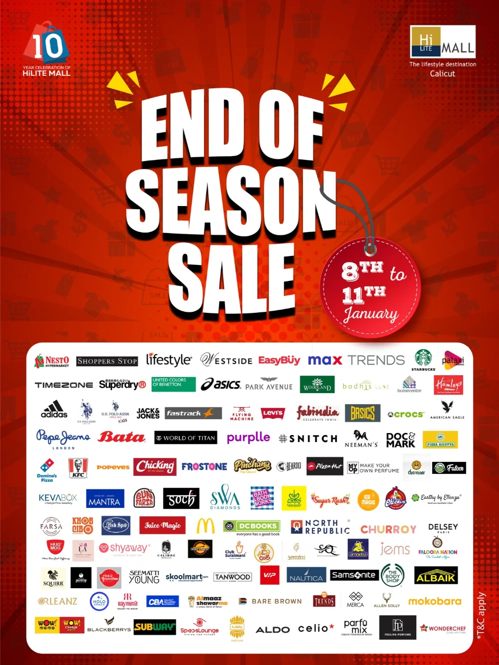 End of Season Sale