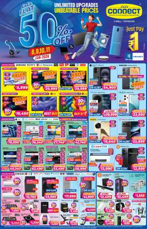 Flat 50% Sale on Electronics & Groceries In Lulu Xpress Thrissur
