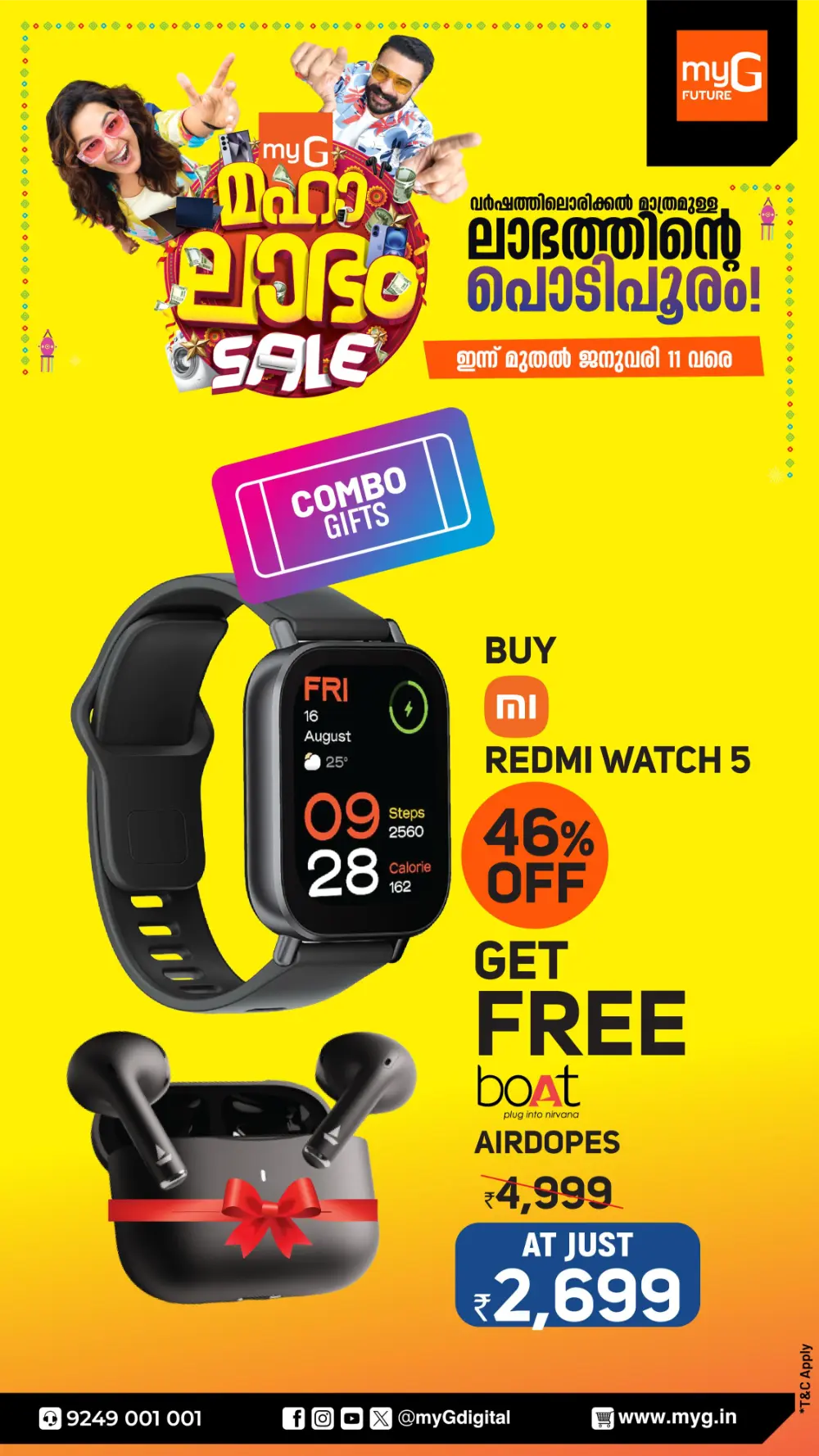 Maha Labham Sale: Biggest Deals on Tech & Appliances