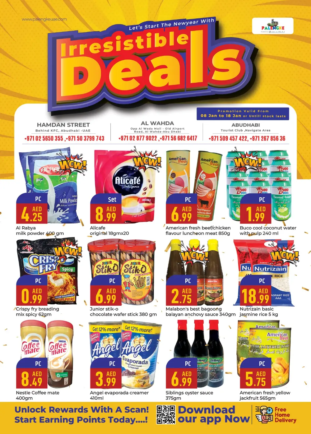 New Year Grocery Deals