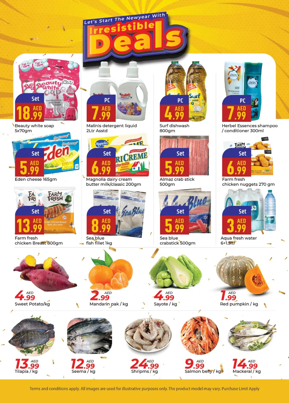 New Year Grocery Deals