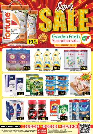 Super sale In Garden Fresh Dubai