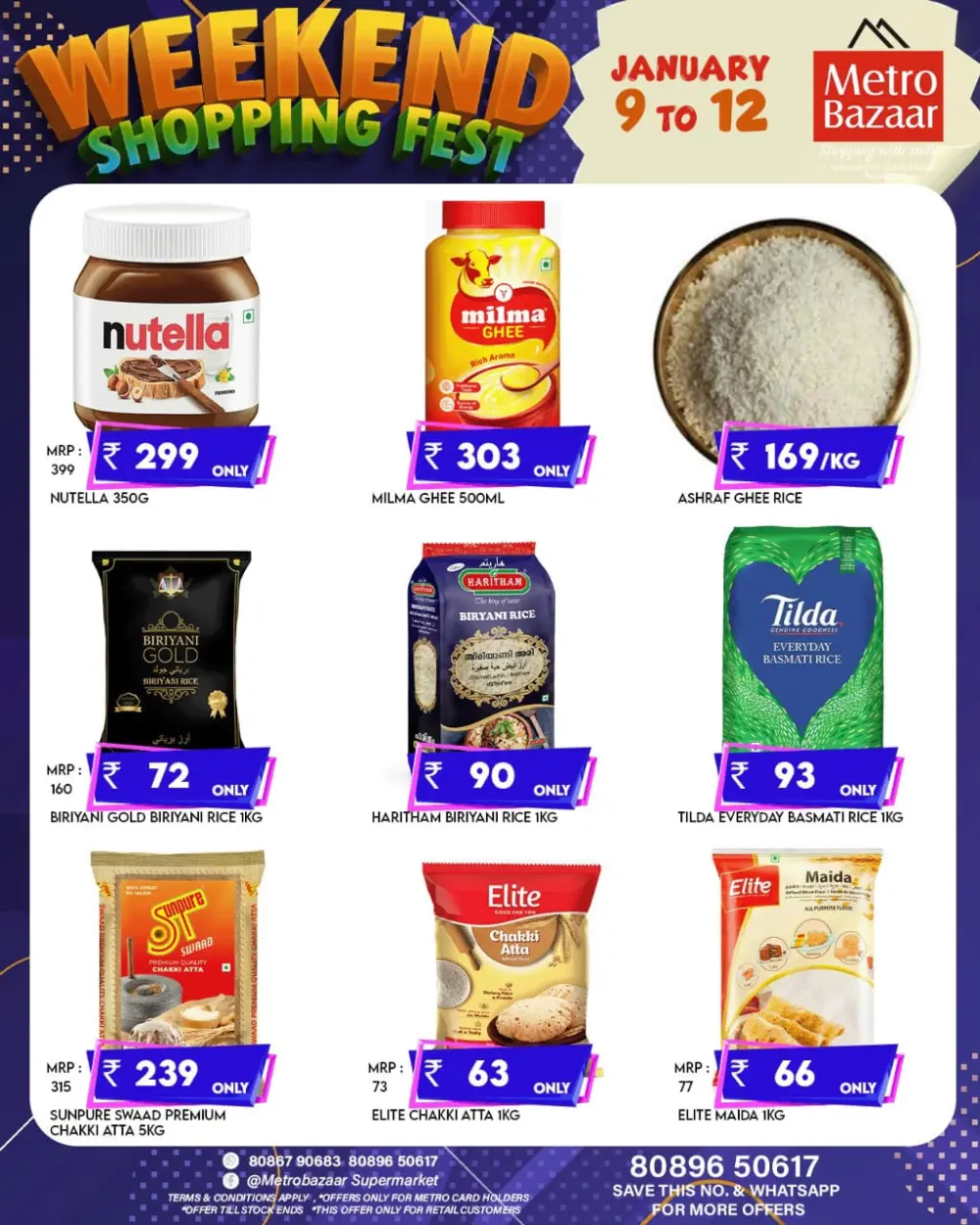 Weekend shopping fest