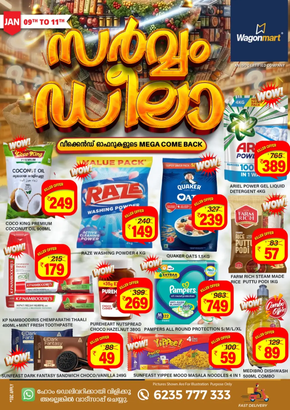 Weekend Mega Sale on Groceries & Home Appliances