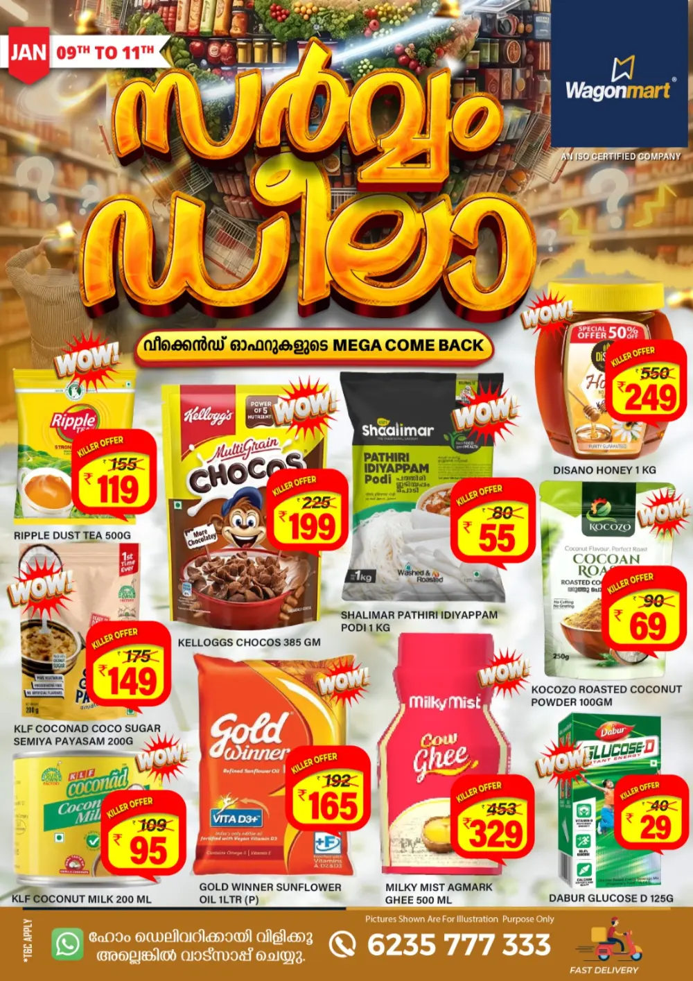 Weekend Mega Sale on Groceries & Home Appliances