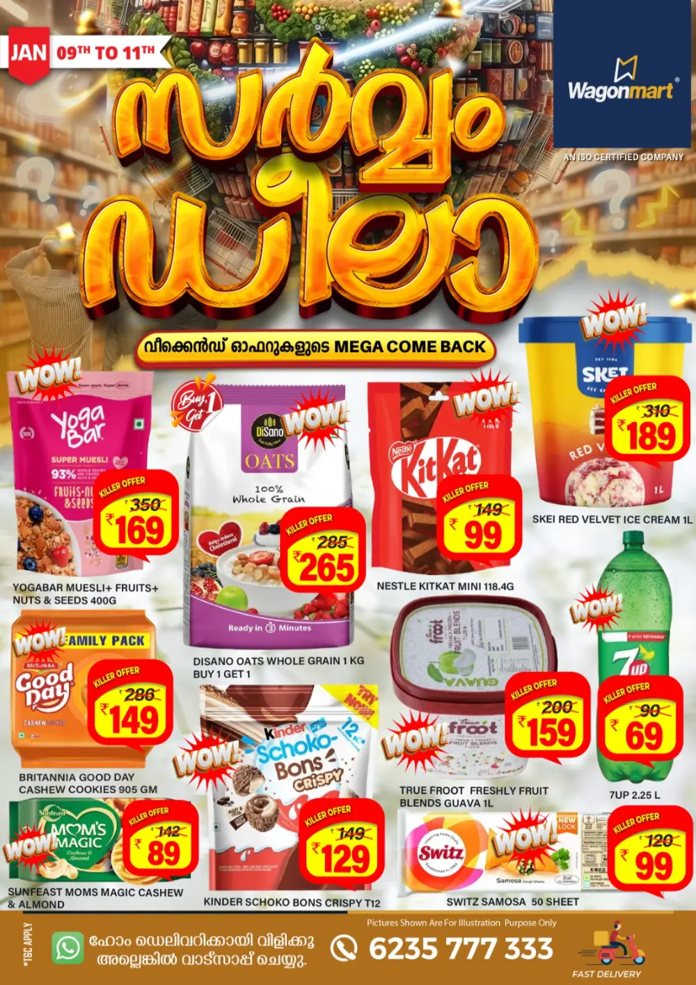 Weekend Mega Sale on Groceries & Home Appliances