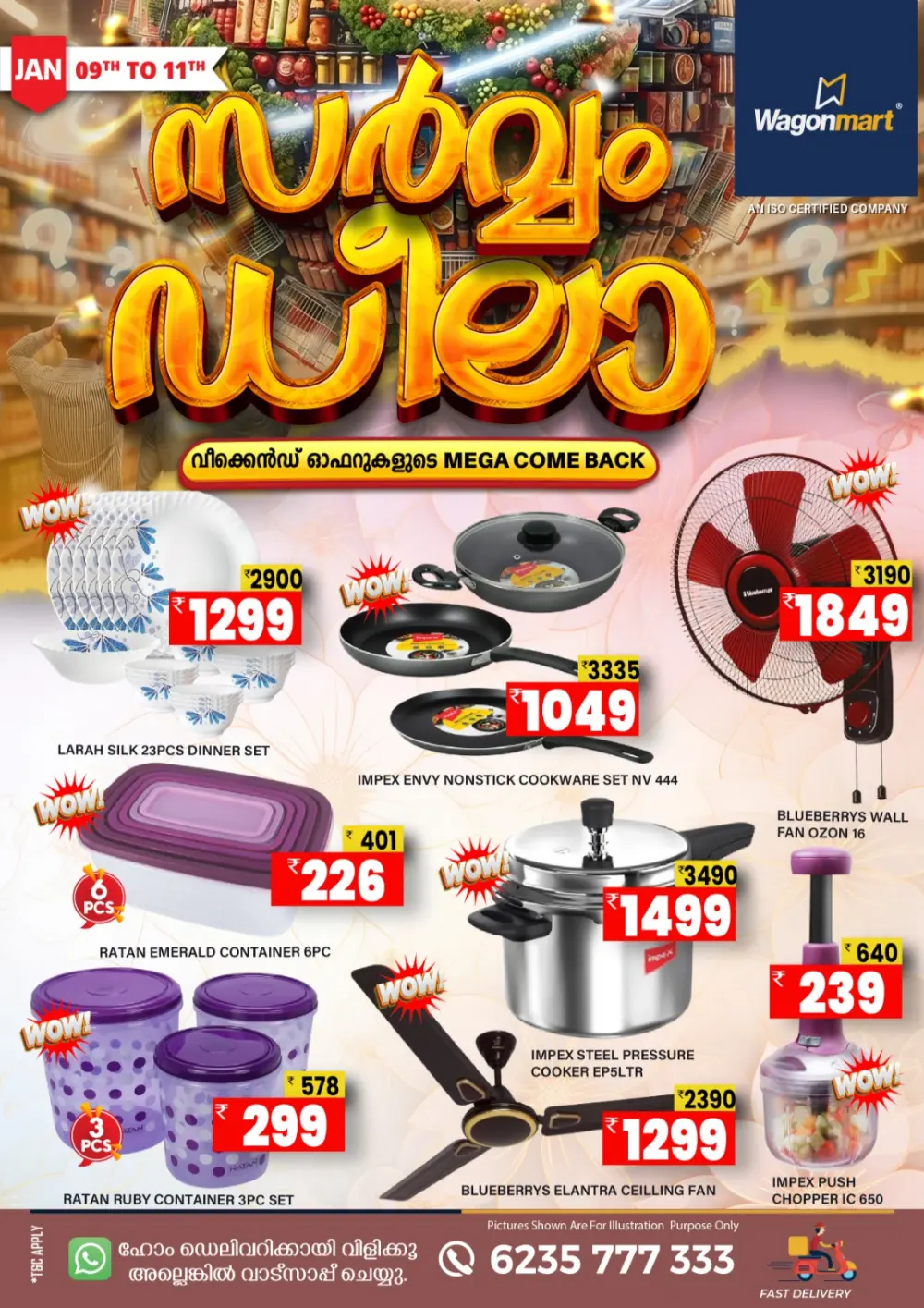 Weekend Mega Sale on Groceries & Home Appliances