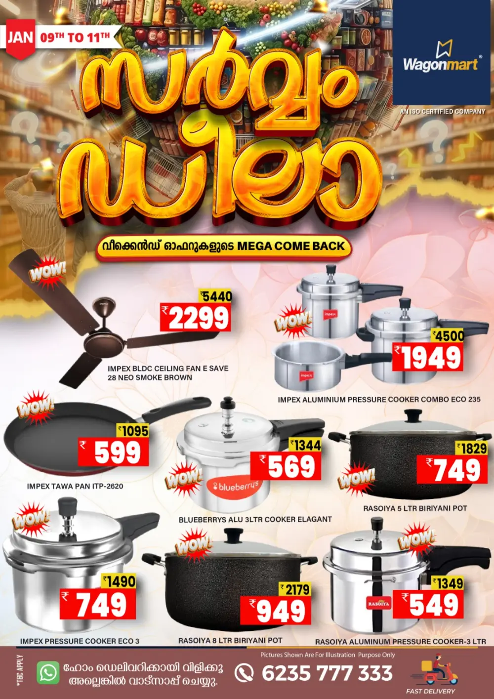 Weekend Mega Sale on Groceries & Home Appliances