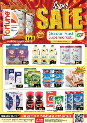 Top Grocery Deals In Garden Fresh Dubai