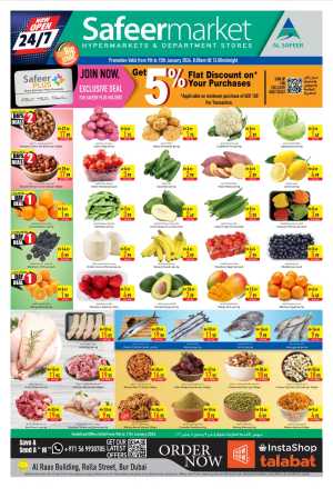 Grocery and Household Essentials Deals In Safeer Market Dubai