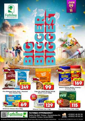 Big Bigger Biggest Offer In Fathima Hypermarket Thrissur