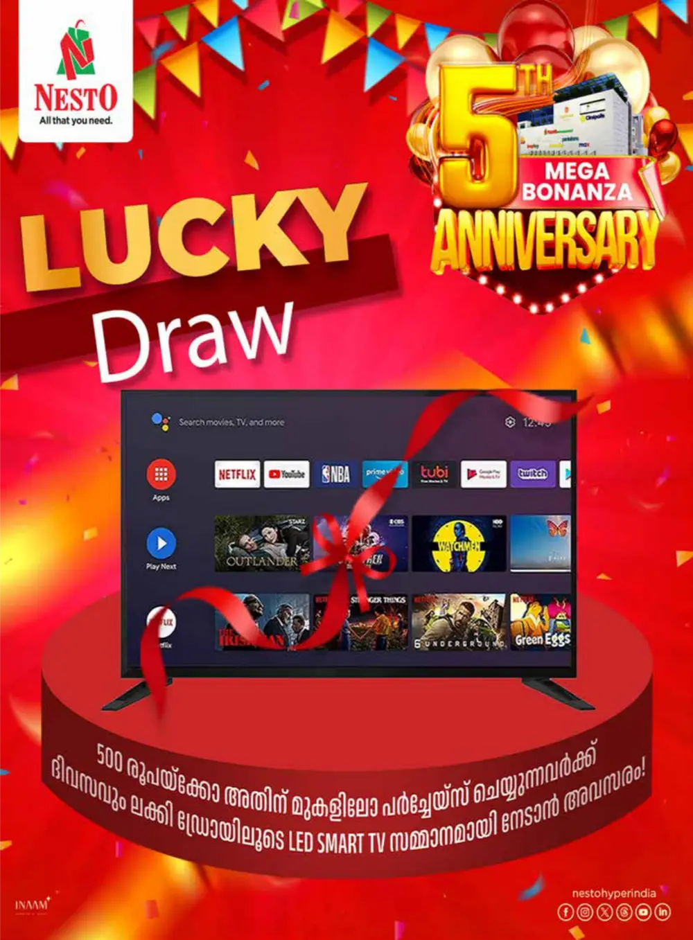 5th MEGA ANNIVERSARY BONANZA SALE