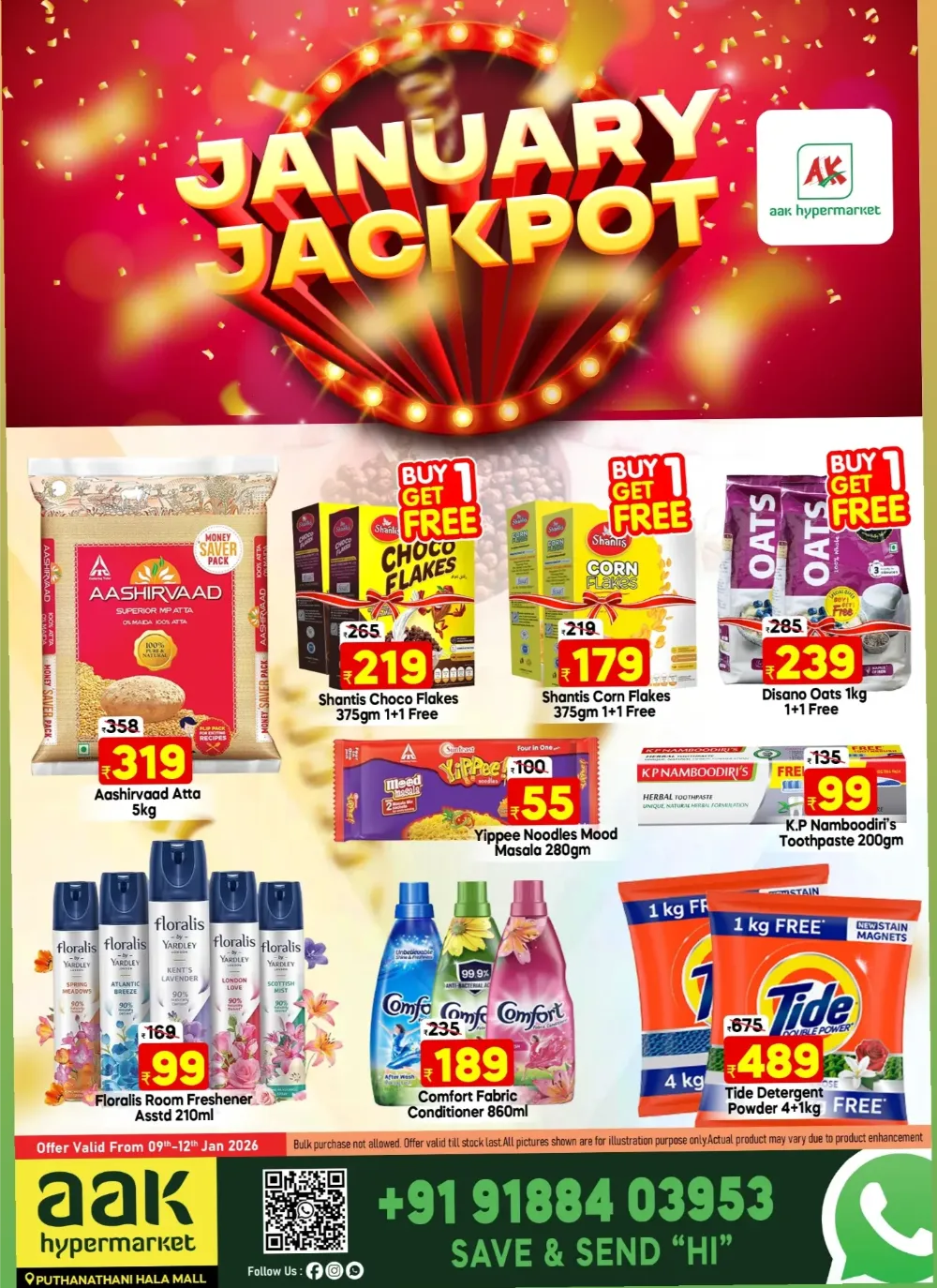 JANUARY JACKPOT DEALS