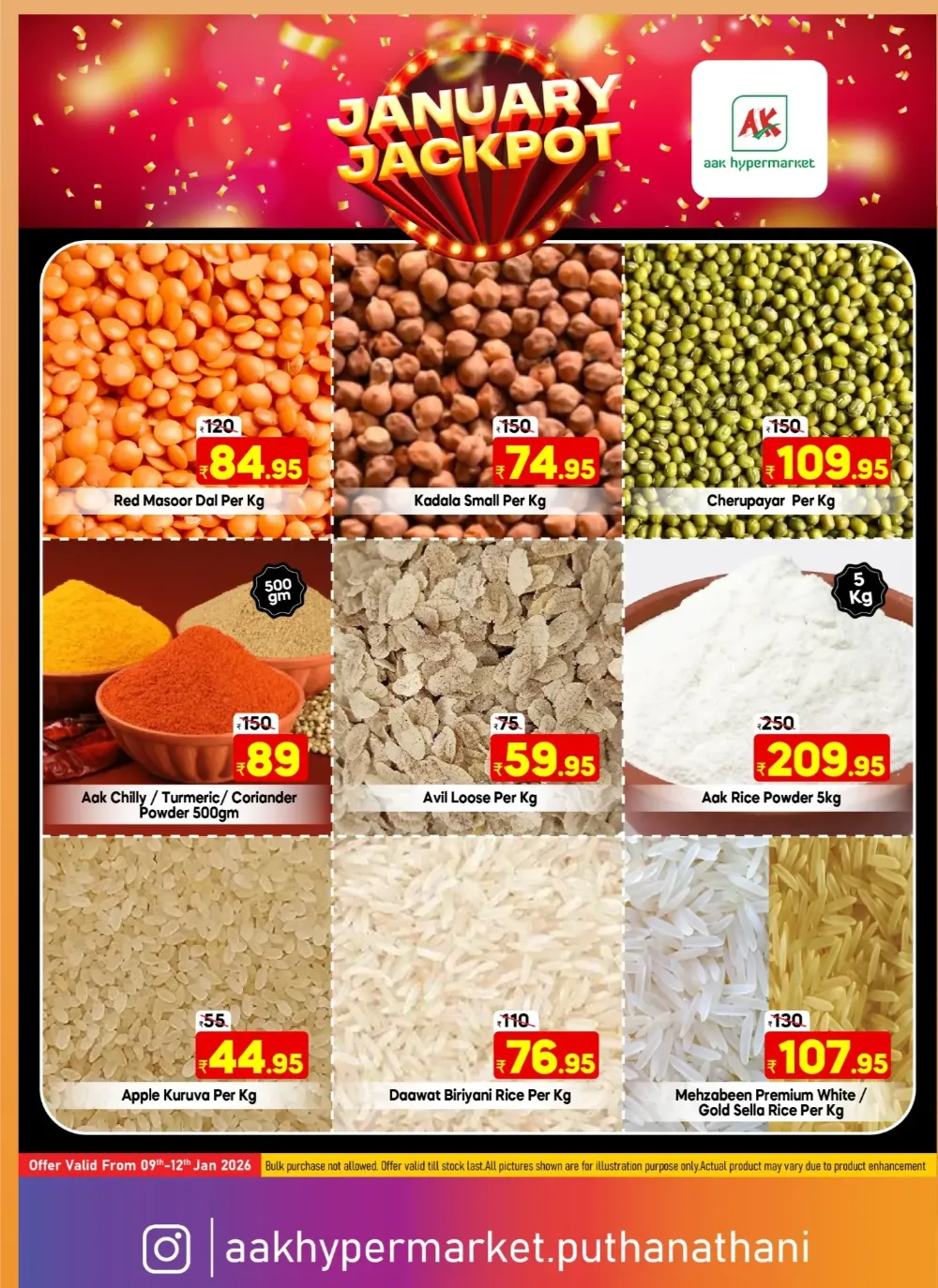 JANUARY JACKPOT DEALS