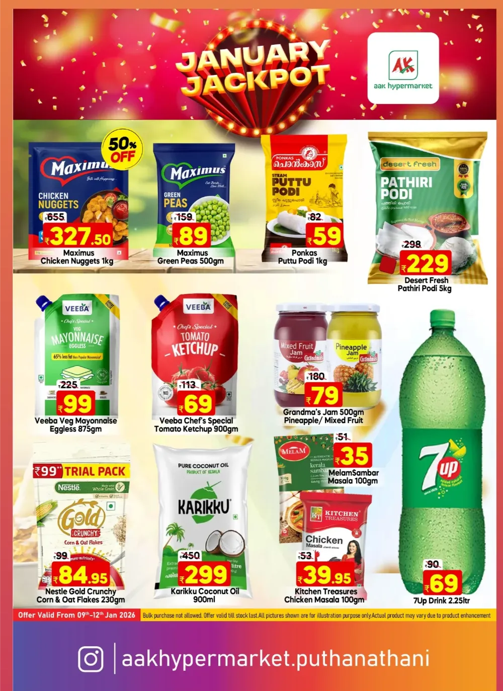 JANUARY JACKPOT DEALS