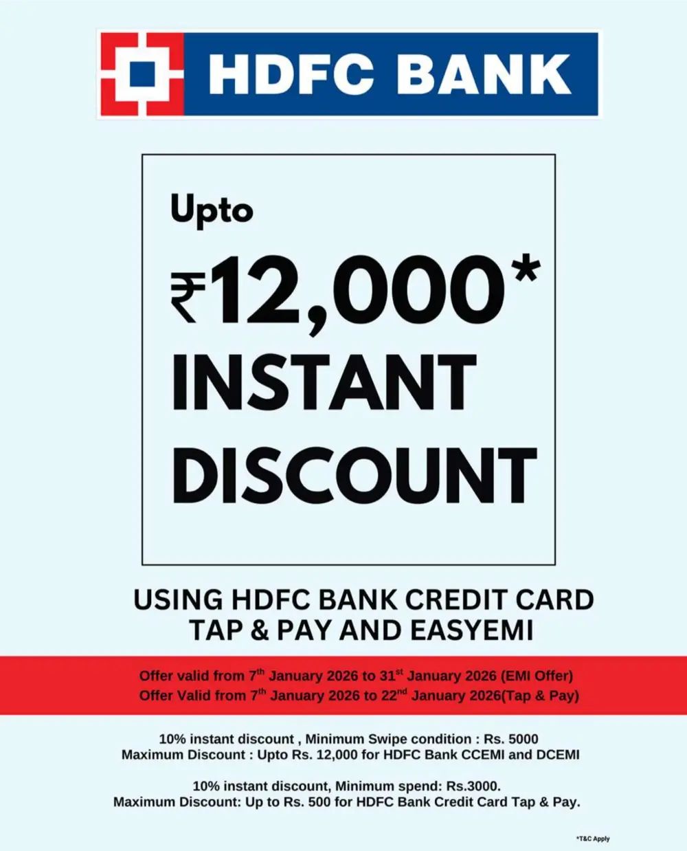 Bank Card Shopping Discounts