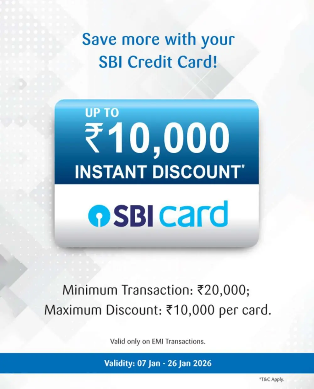 Bank Card Shopping Discounts