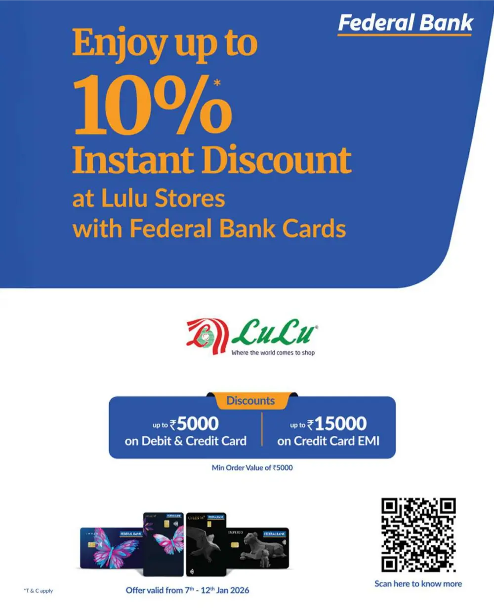 Bank Card Shopping Discounts