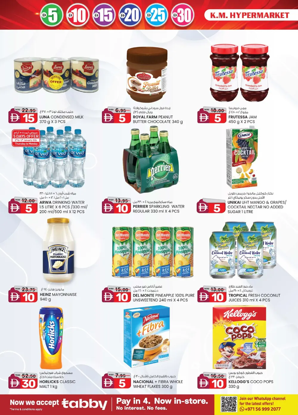 Grocery and Electronics Mega Sale