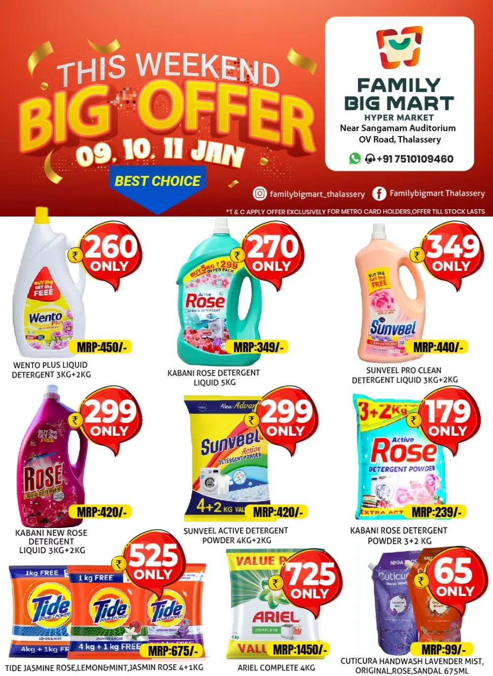 This weekend big offer