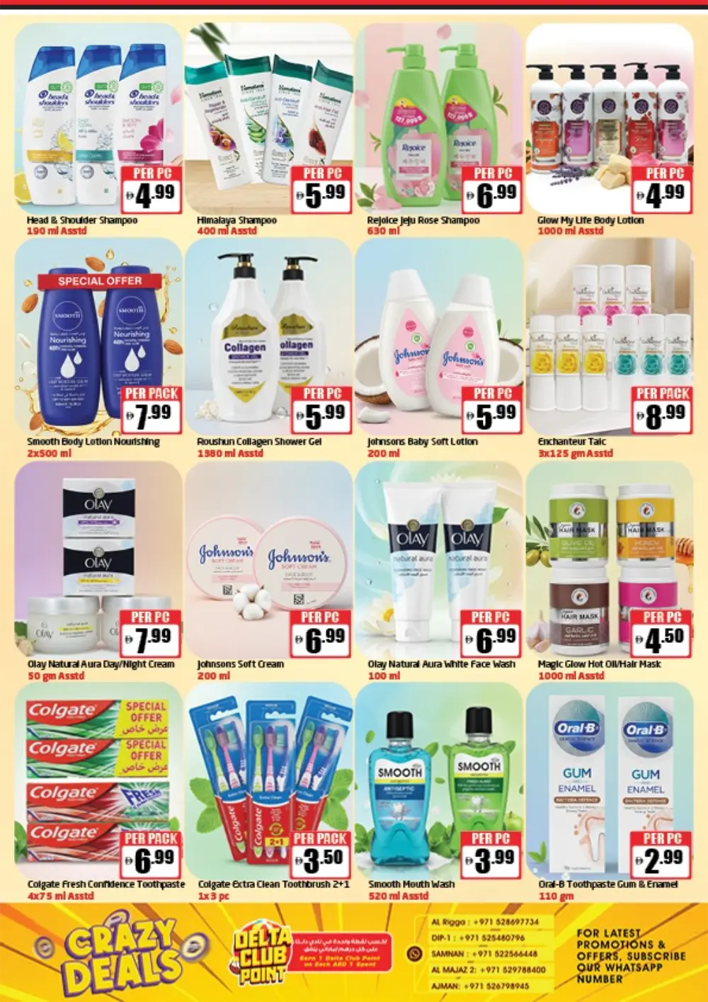 Crazy Deals: Grocery & Personal Care Savings