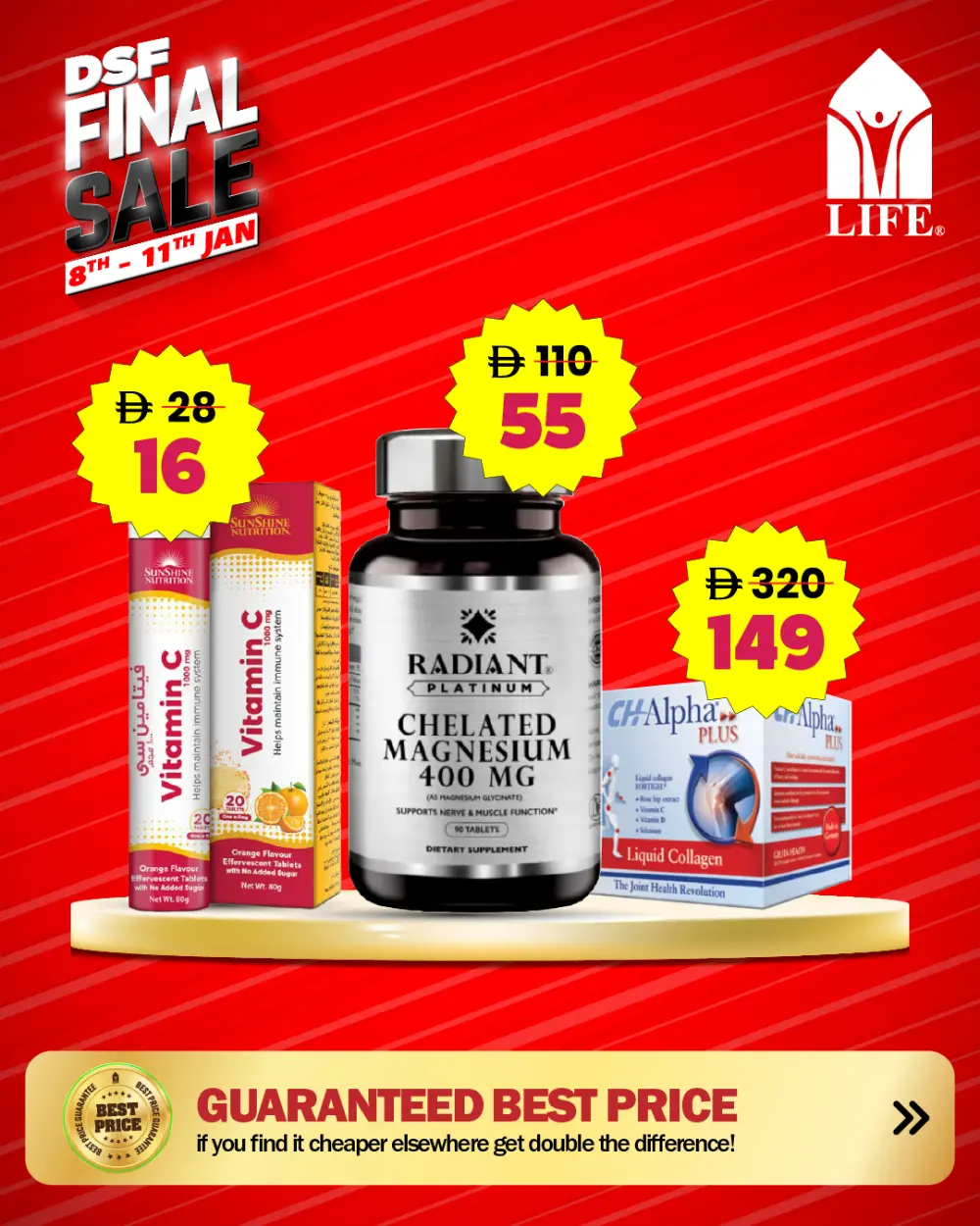 Vitamin & Supplement Mega Sale