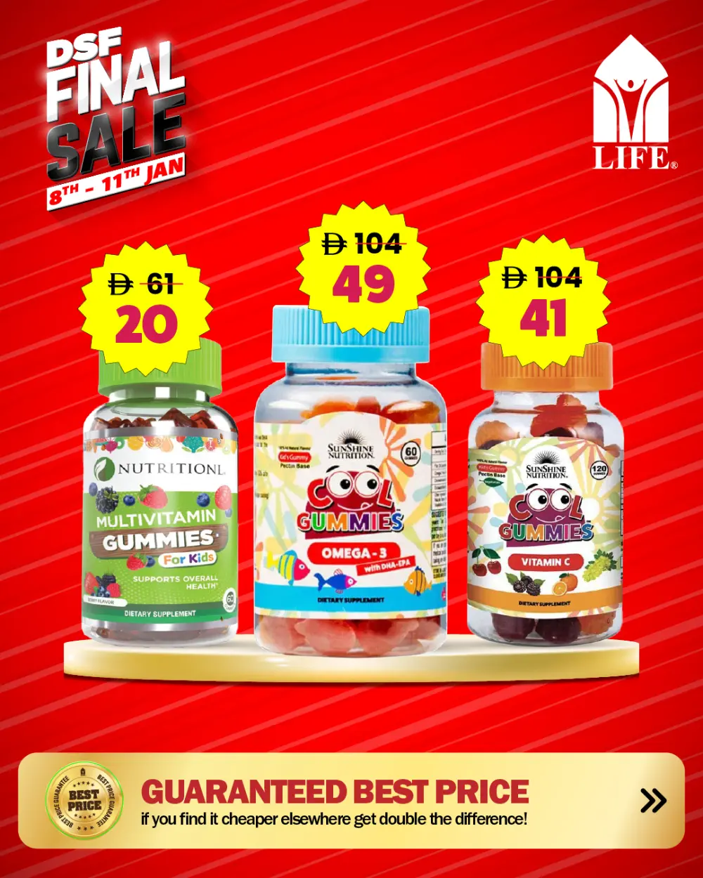 Vitamin & Supplement Mega Sale