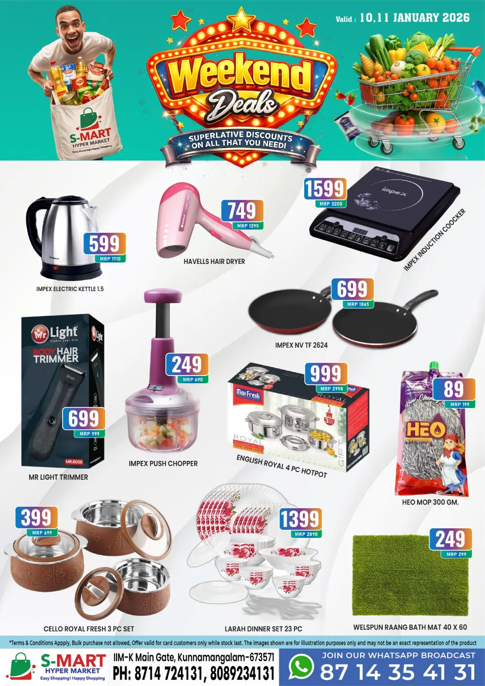 Weekend deals