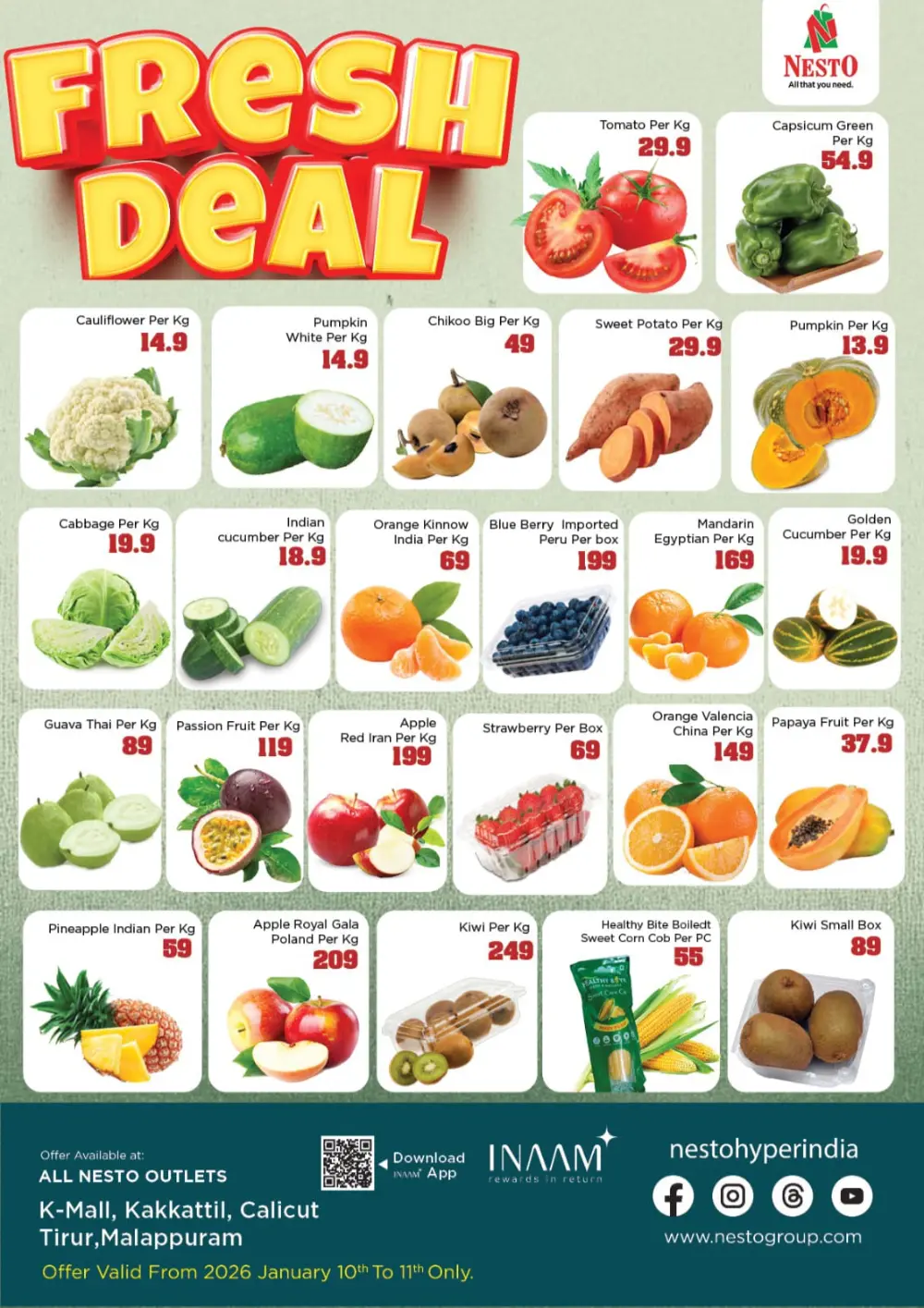 Fresh deals