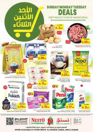 Amazing 3-Day Super Deals In Nesto Hypermarket Dammam,Jubail,Al Khobar,Dhahran