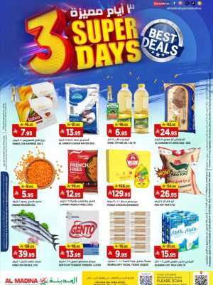 3 Super Days: Best Deals In Al Madina Hypermarket Riyadh