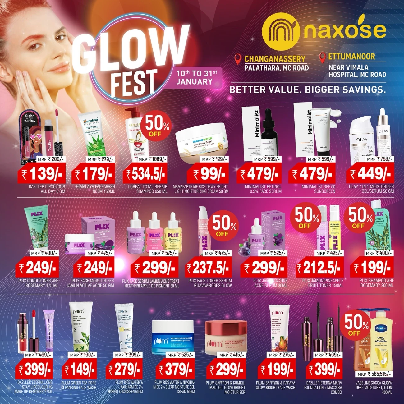 Glow Fest Beauty Deals