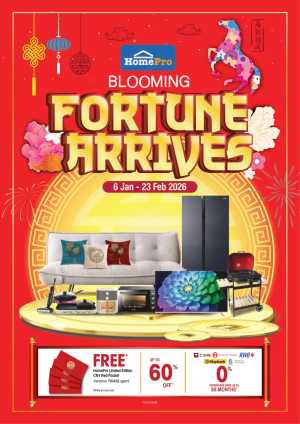 Blooming Fortune Deals In HomePro Kuala Lumpur,Putrajaya,Johor,Malacca,Penang,Perak,Selangor