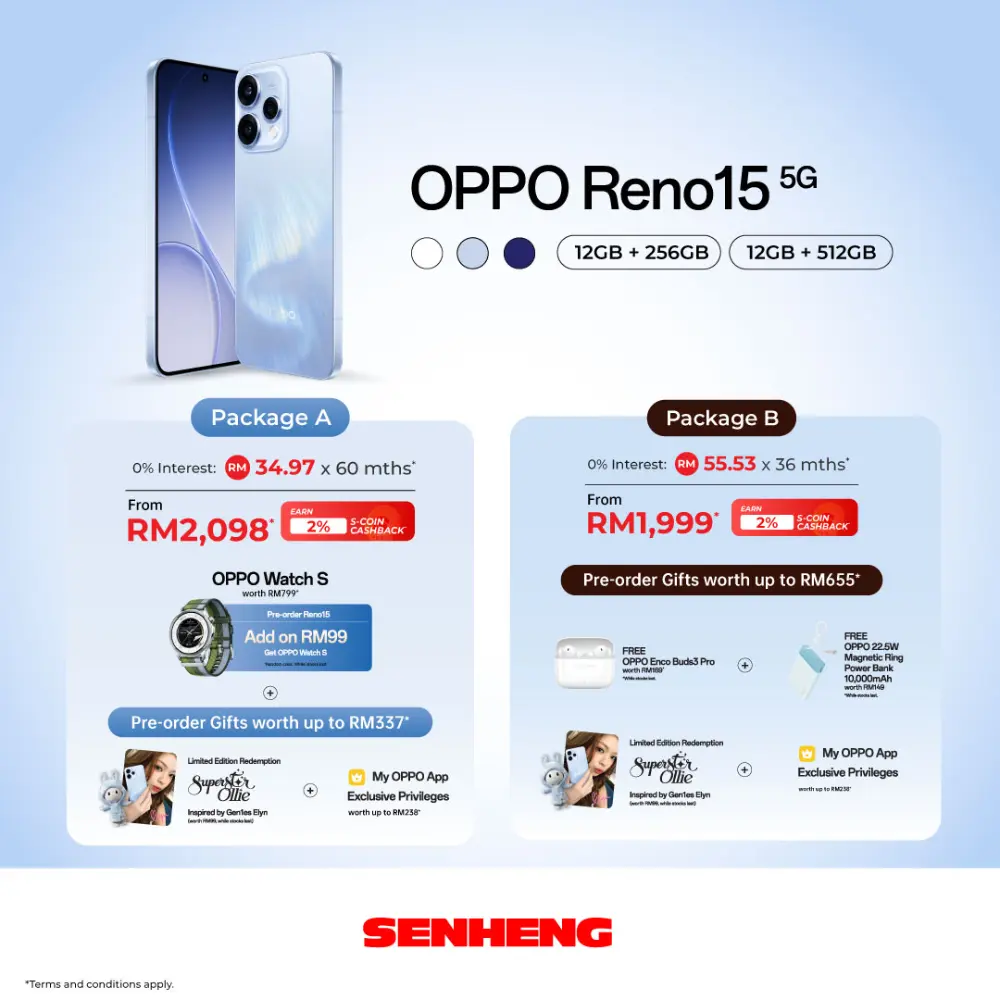 OPPO Reno15 Series Pre-Order Deals