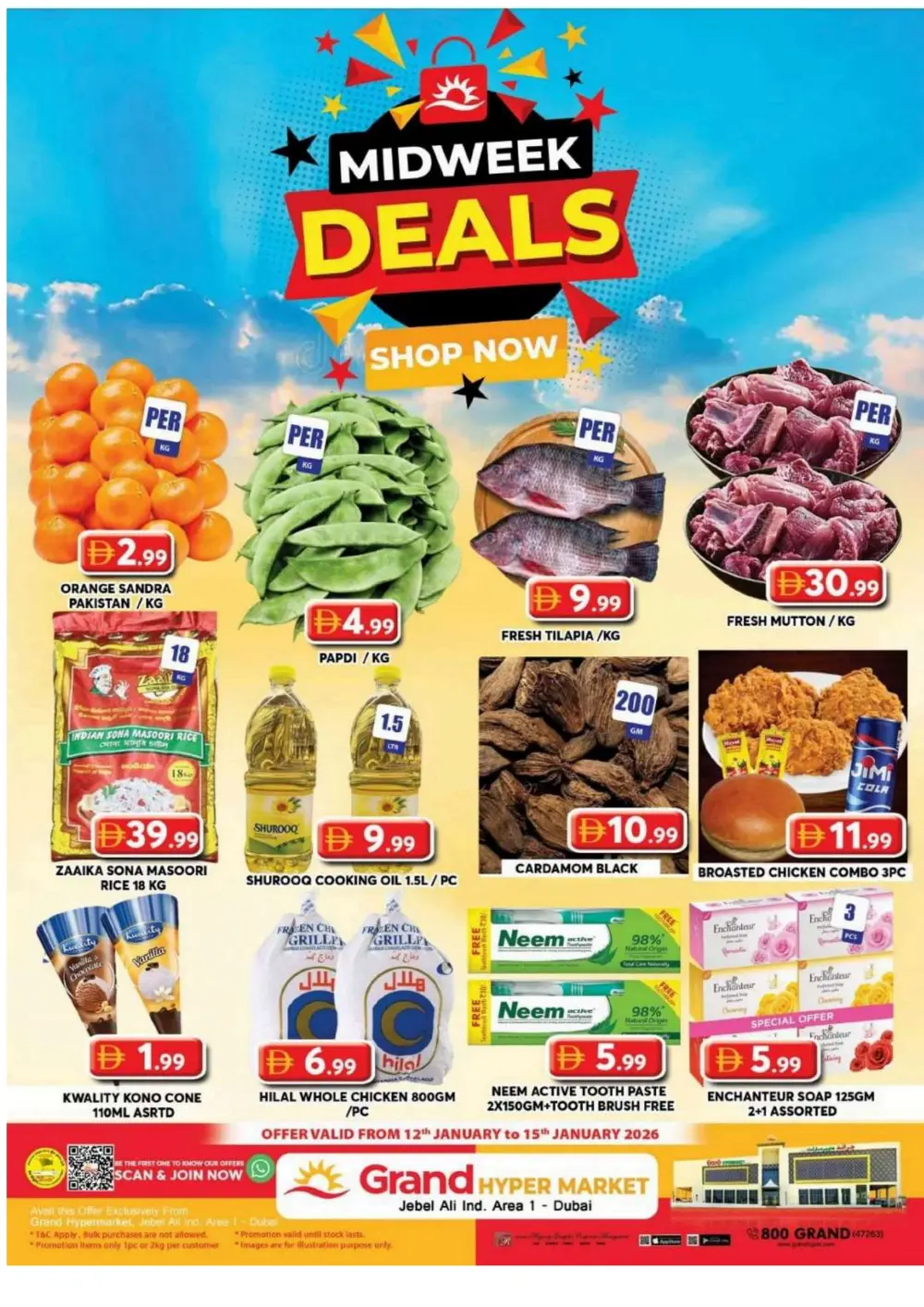 Midweek deals