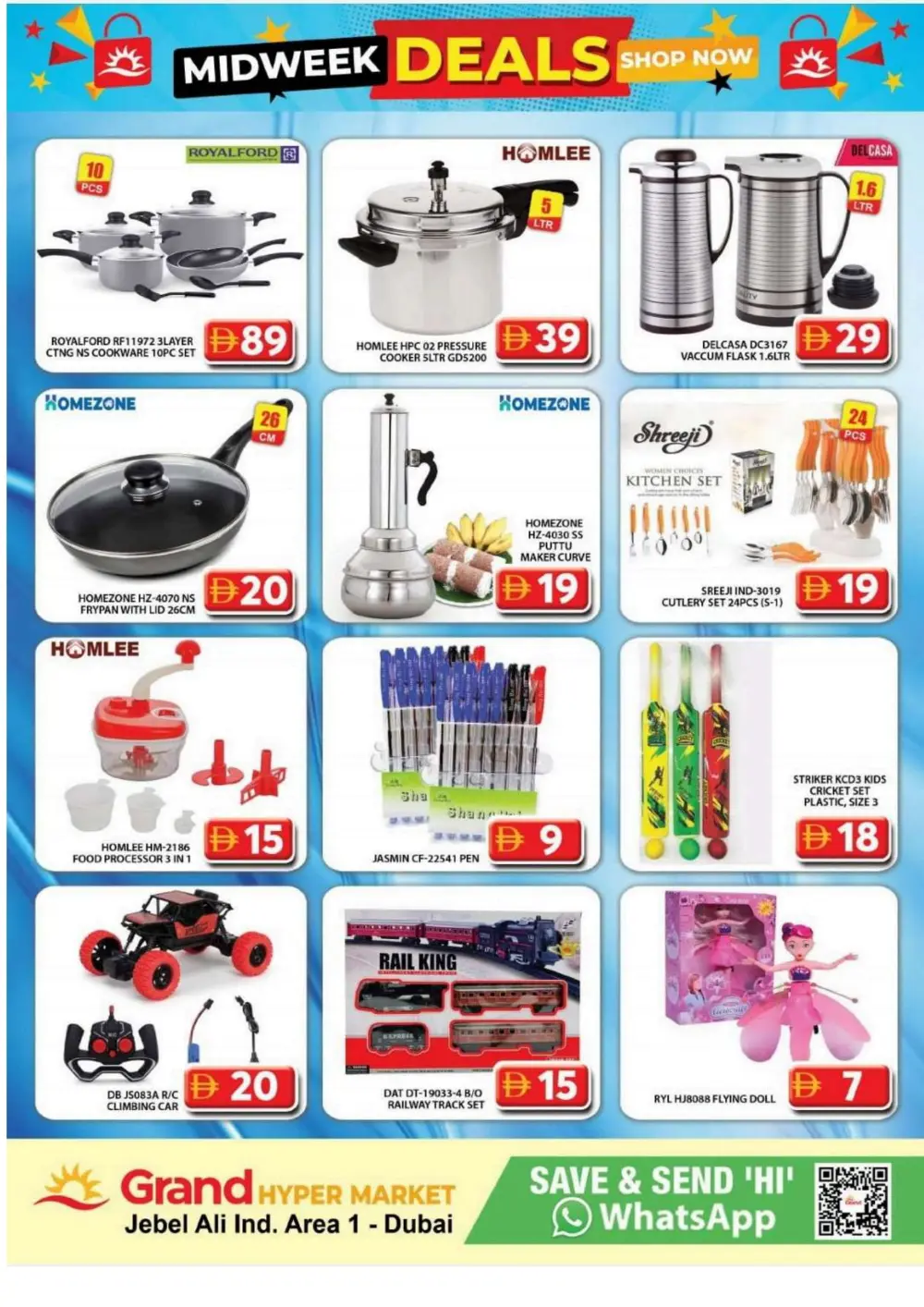 Midweek deals