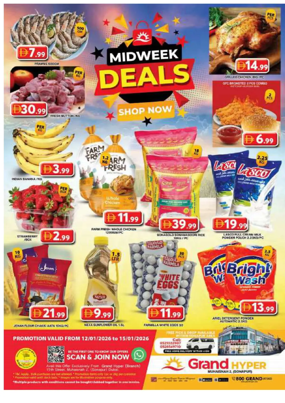 Midweek deals