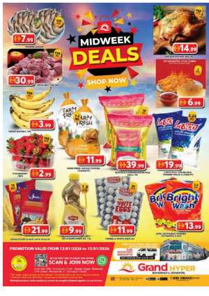 Midweek deals In Grand Hypermarket Dubai