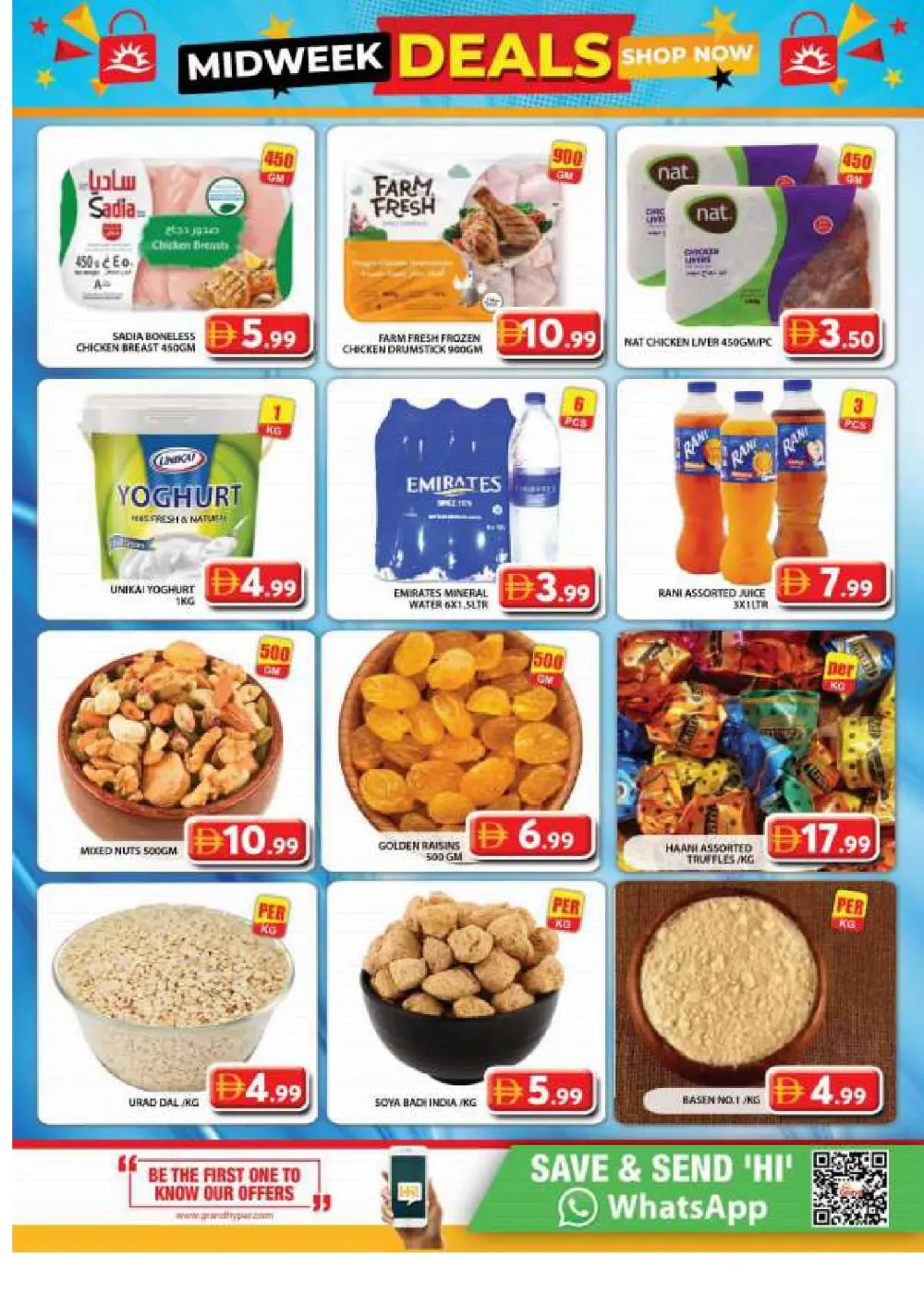 Midweek deals