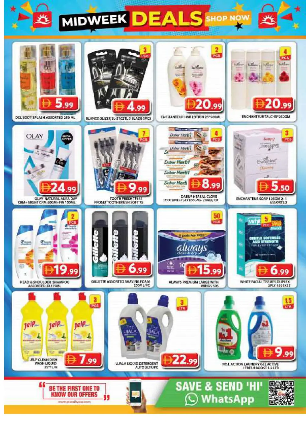 Midweek deals