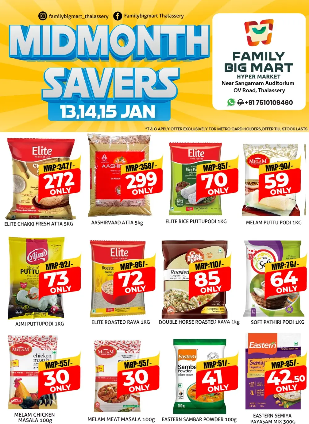 Midmonth savers
