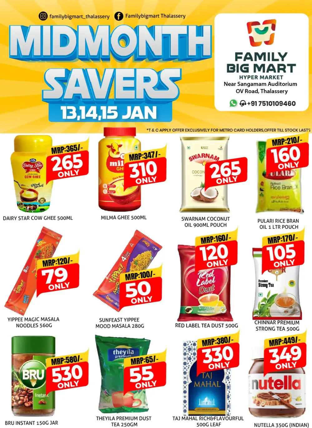 Midmonth savers