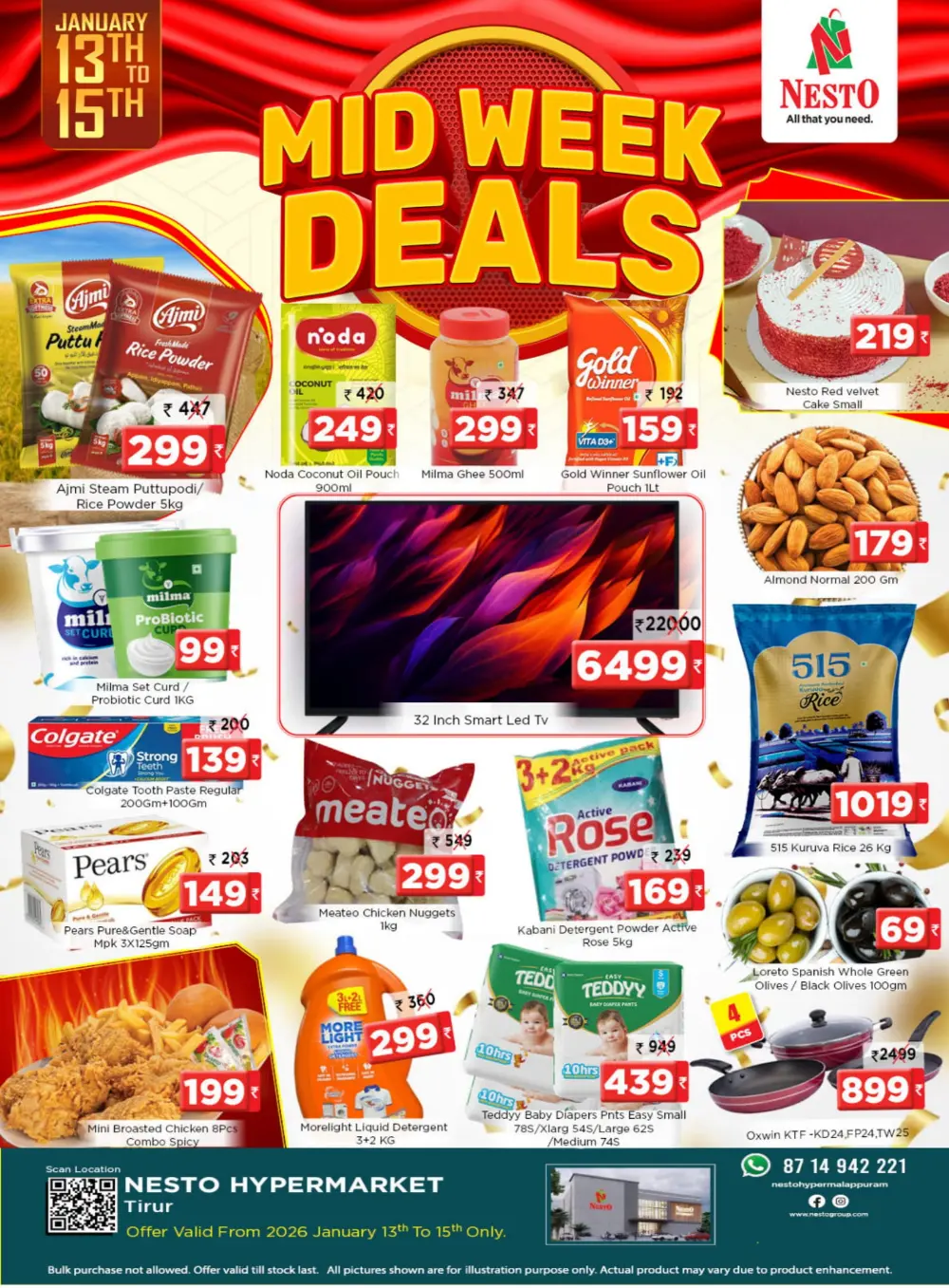 Midweek deals