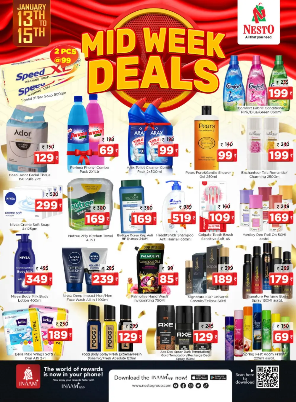 Midweek deals