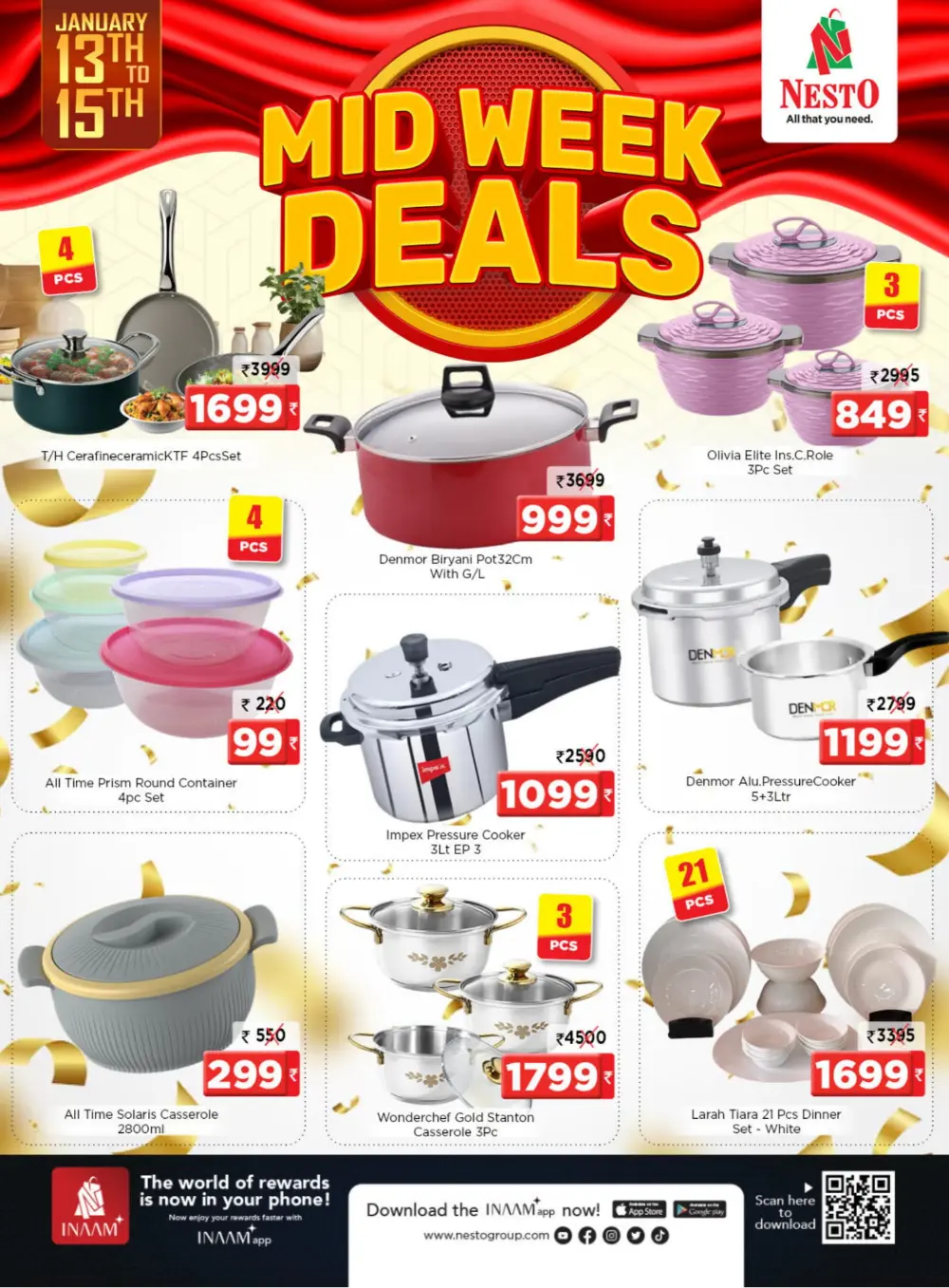 Midweek deals