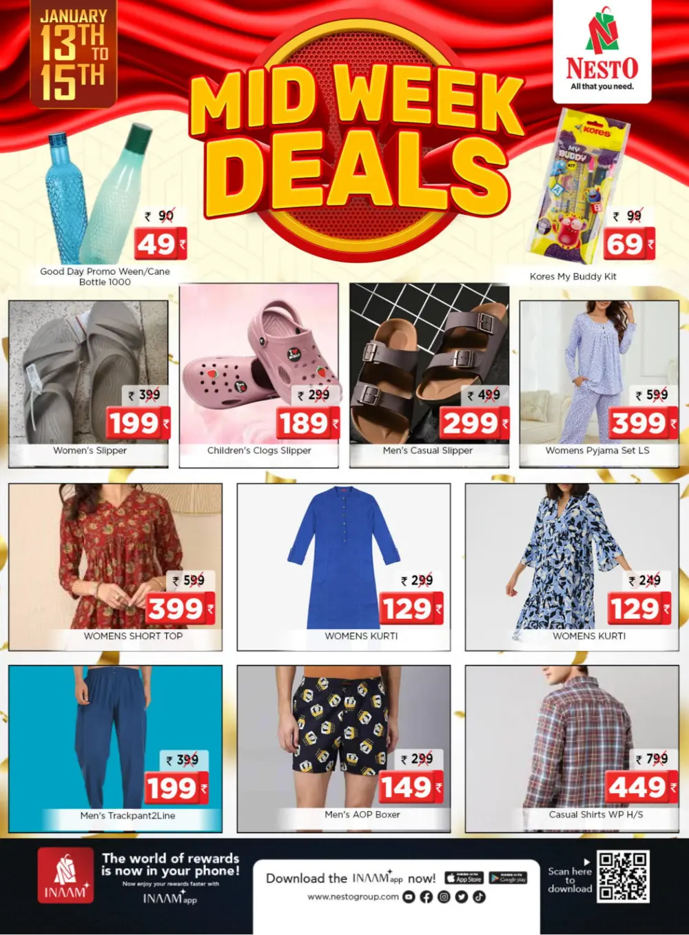 Midweek deals