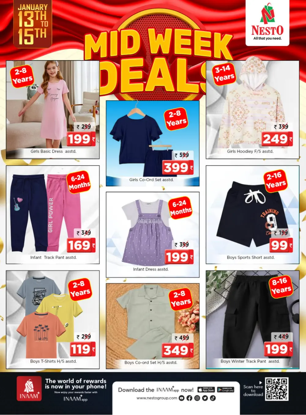 Midweek deals