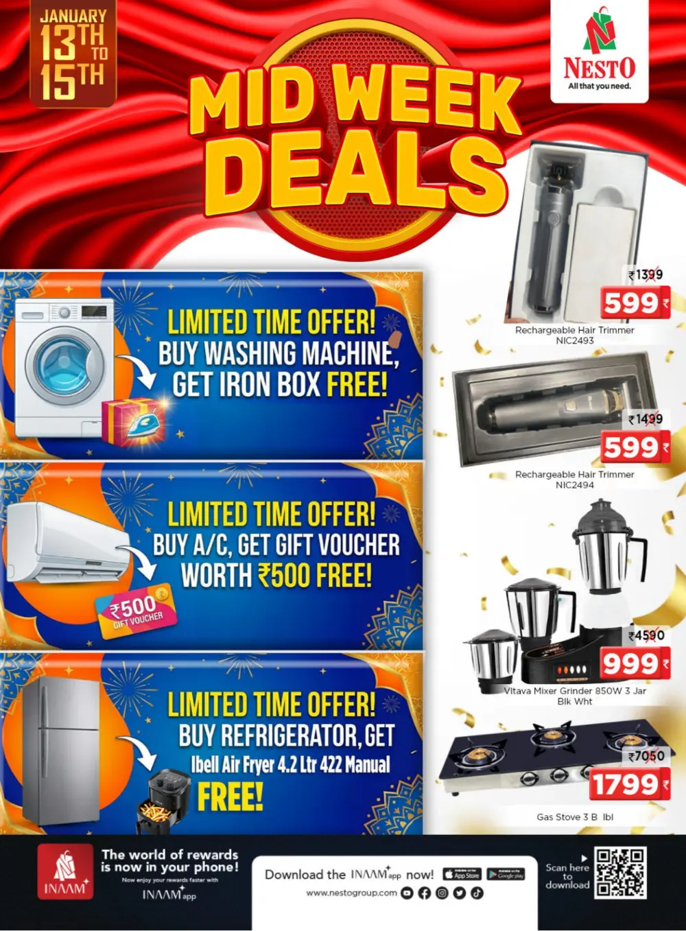 Midweek deals